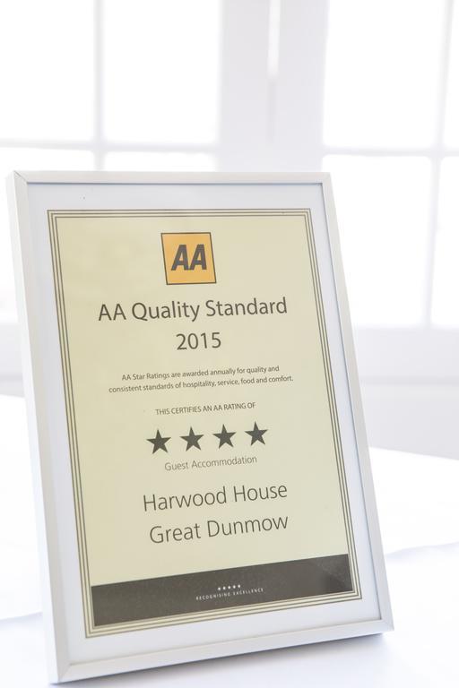 Harwood House B&B Great Dunmow Eksteriør billede